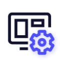 Web application development services icon