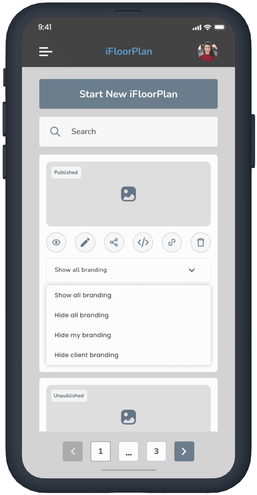 Rectangle design element