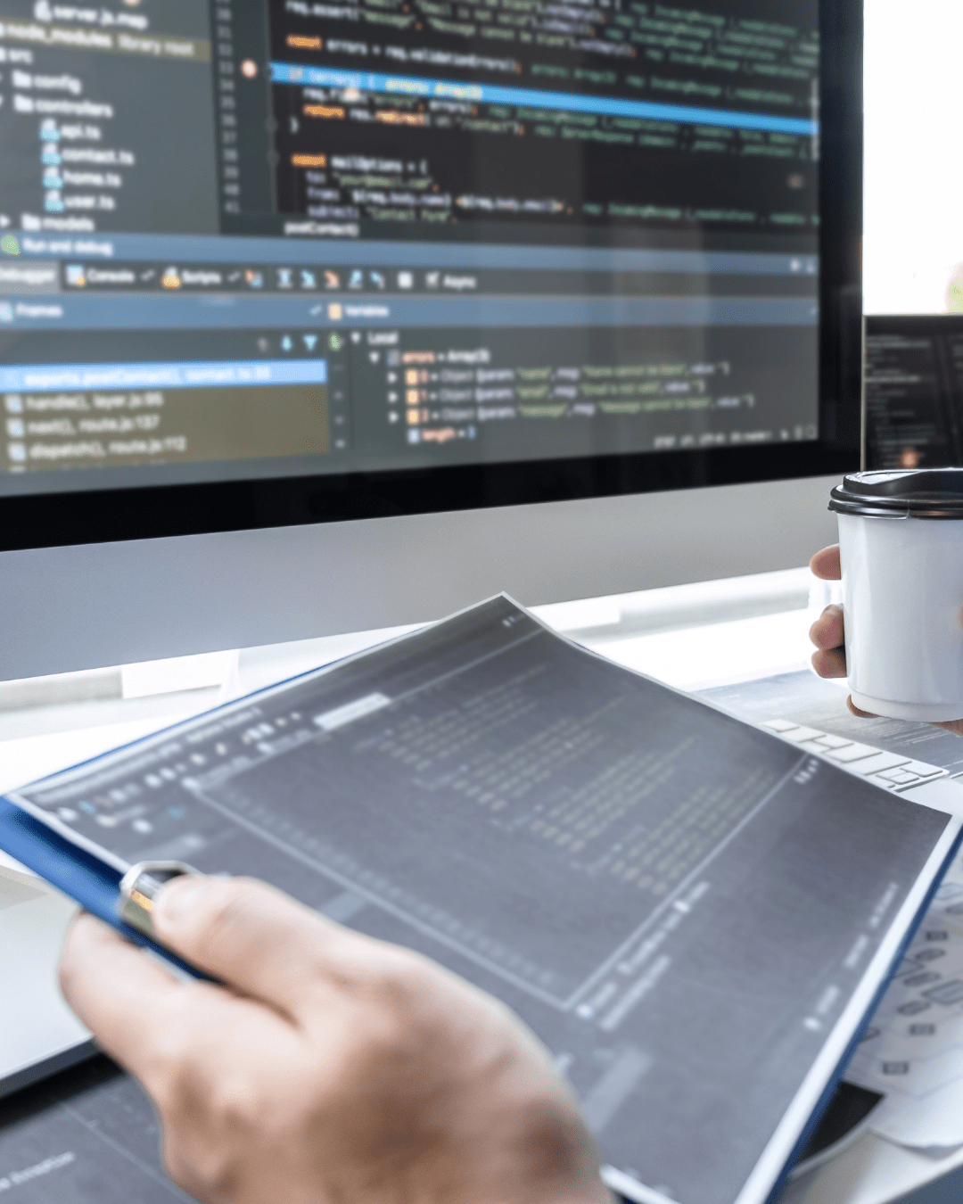 IT consulting services concept